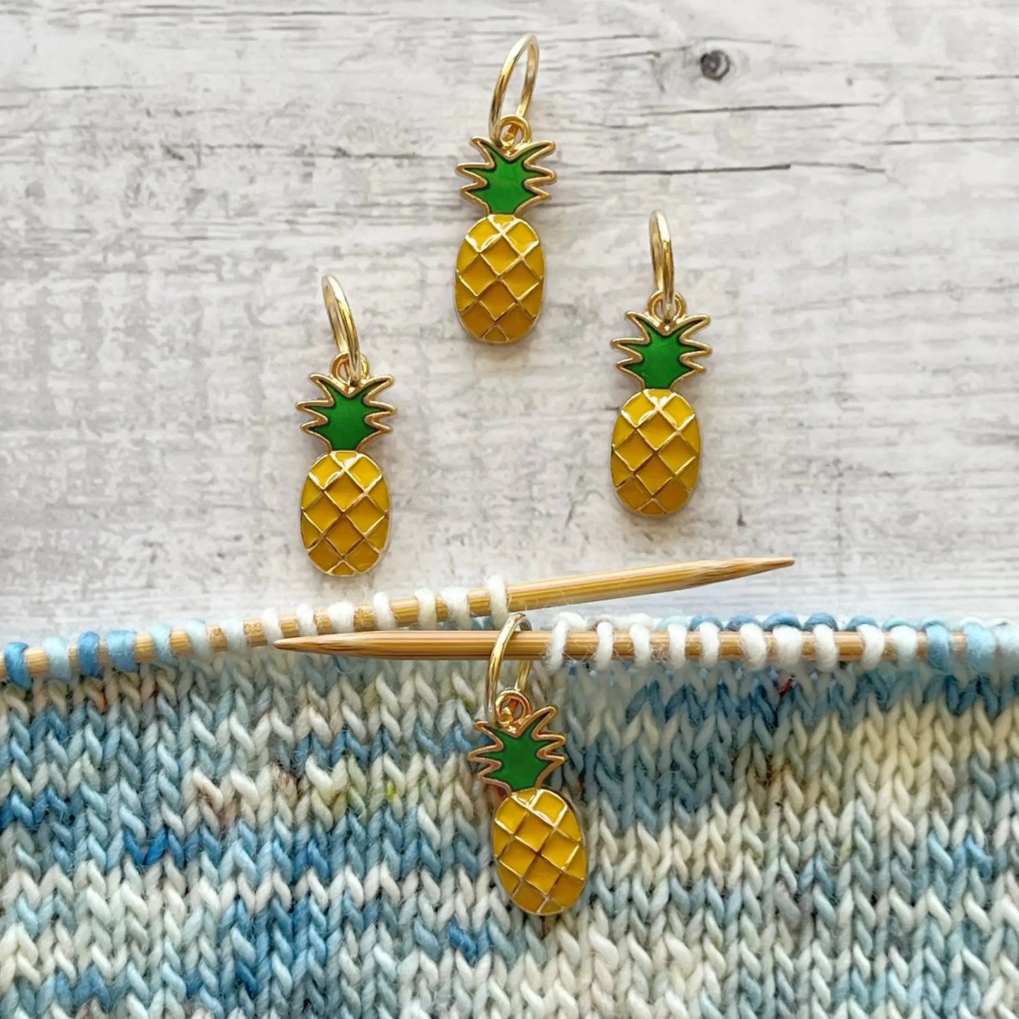 Ananas Strikkemarkør M-L Sjøgren Maskemarkører