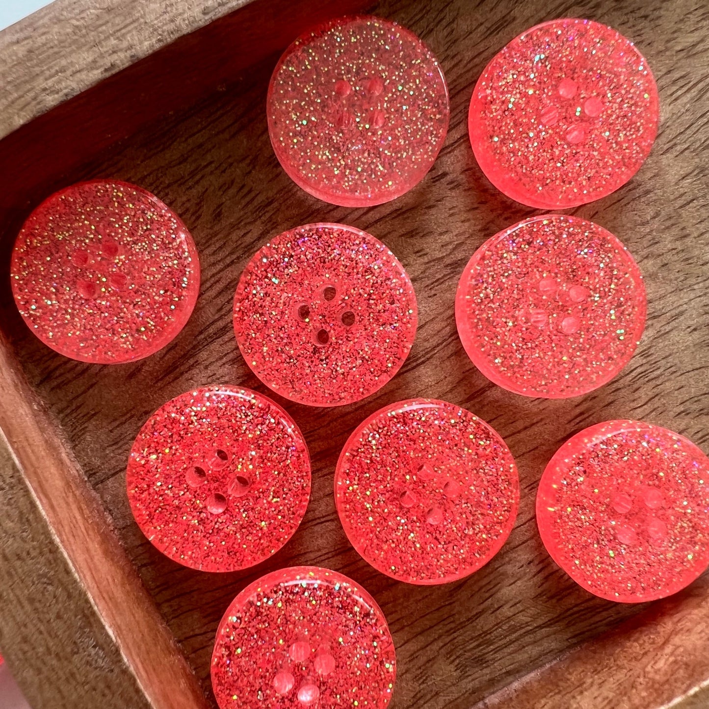håndlavede glimmer knapper. håndlavede glitter knapper pink