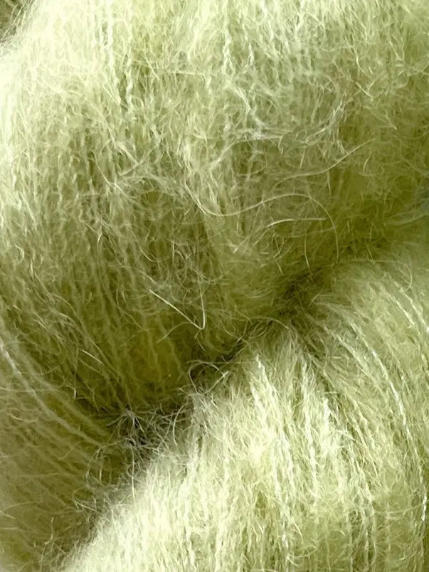 Suri Alpaca Silk, Pistachio M-L Sjøgren