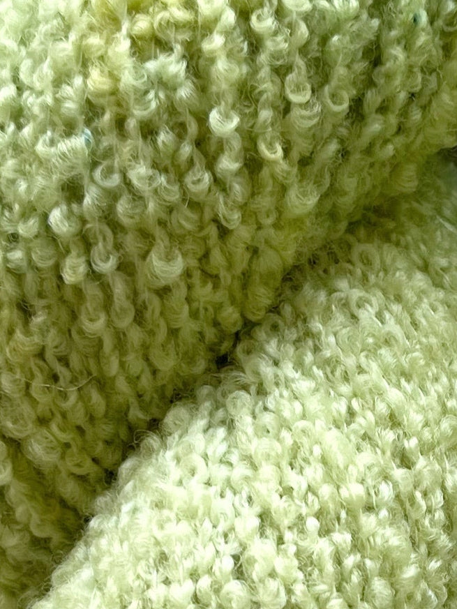 Merino Bouclé, Pistachio