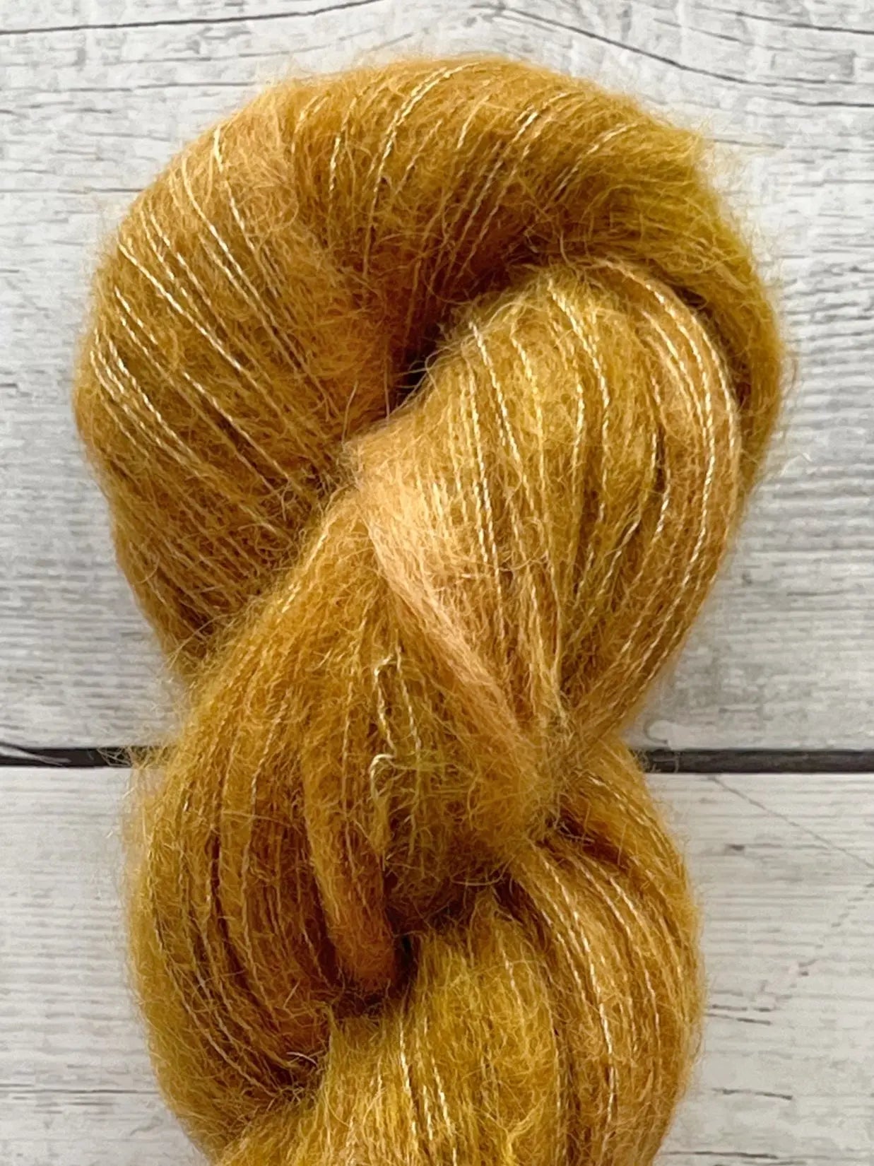 Suri Alpaca Silk, Golden Brown M-L Sjøgren