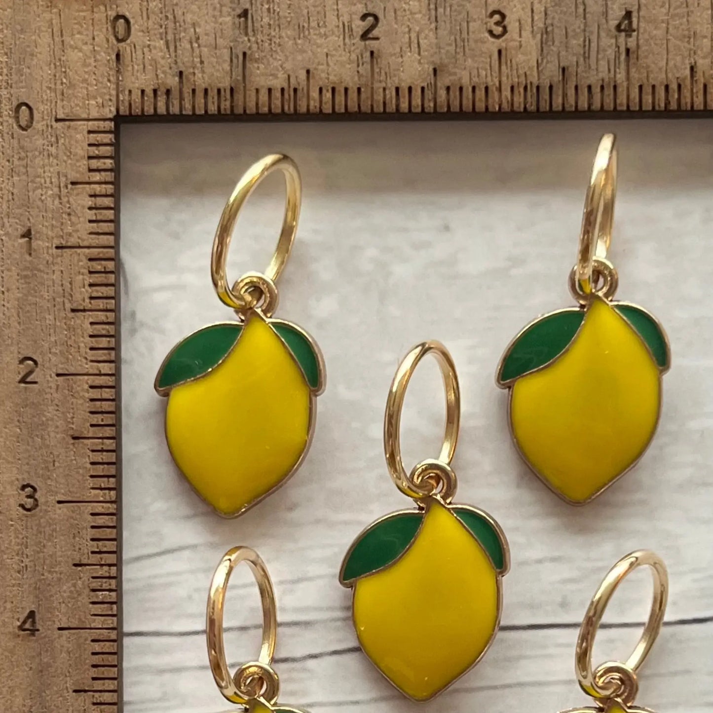 Citron Strikkemarkør M-L Sjøgren