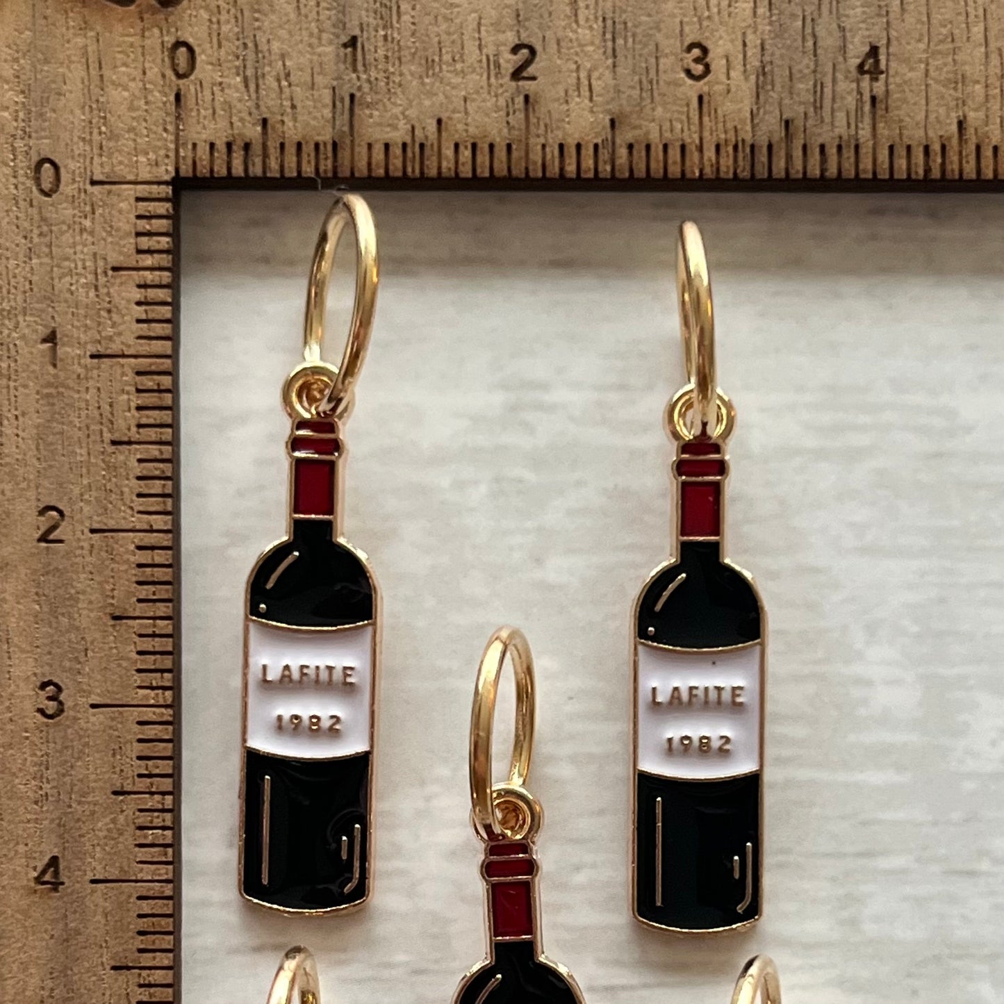 Vinflaske Strikkemarkør