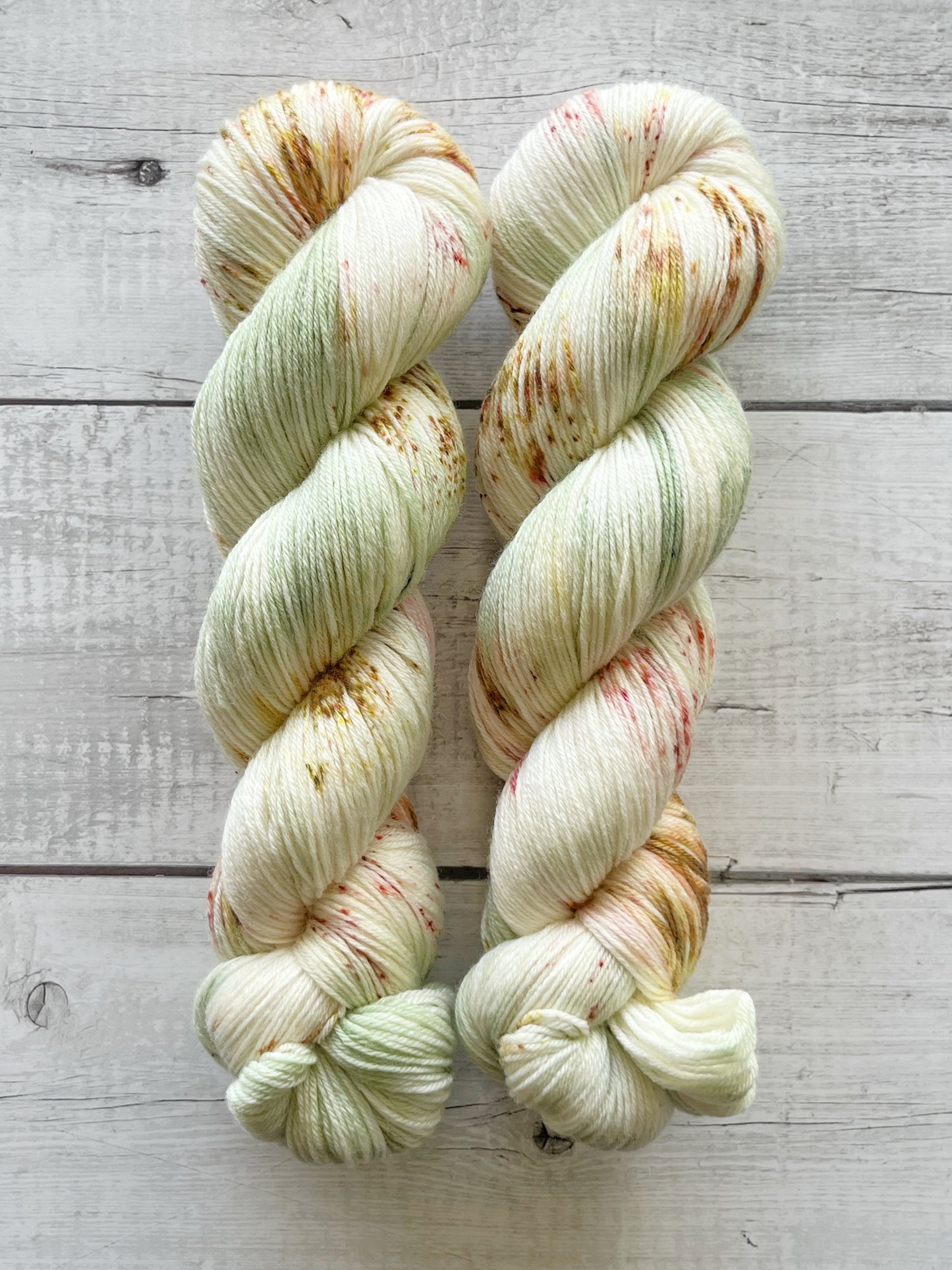 Merino Bamboo, Pistachio Sorbet M-L Sjøgren Håndfarvet Garn
