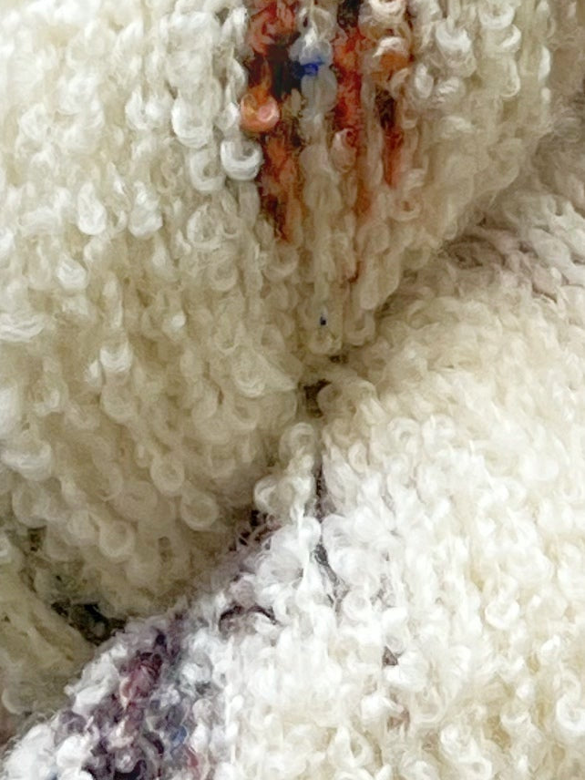 Merino Bouclé, Seaweed M-L Sjøgren Håndfarvet Garn