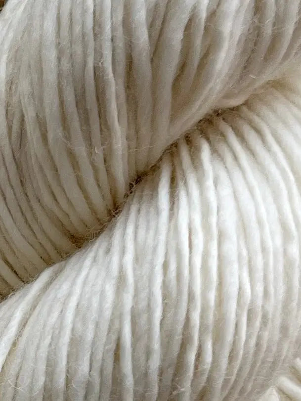 Ufarvet Garn, Single Merino DK