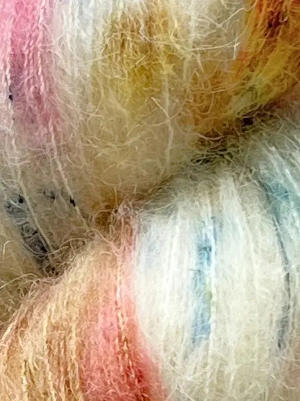 Suri Alpaca Silk, Flamingo Lagoon M-L Sjøgren Håndfarvet Garn