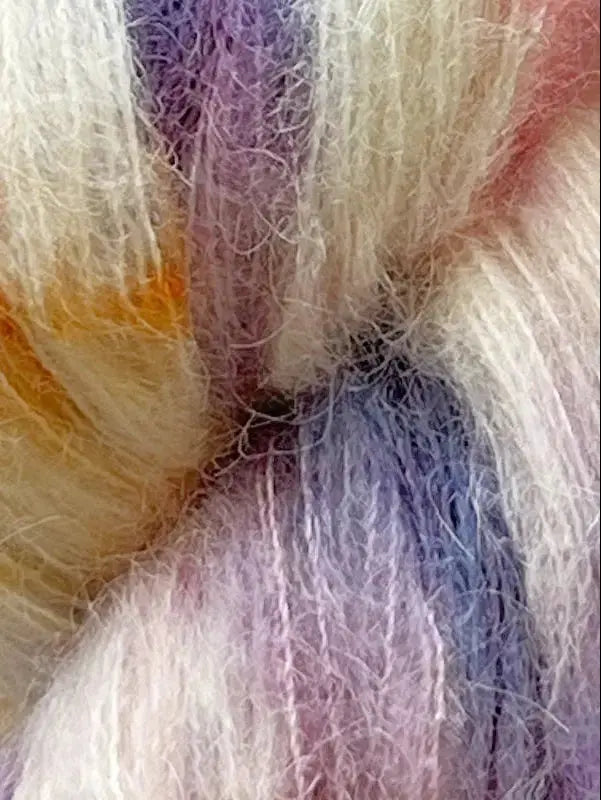 Suri Alpaca Silk, Summer Glow M-L Sjøgren Håndfarvet Garn