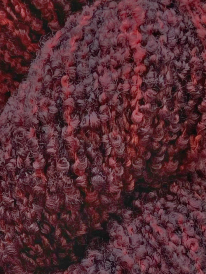 Merino Bouclé, Bordeaux Mix