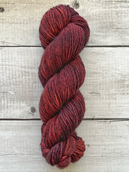 Single Merino DK, Bordeaux Mix
