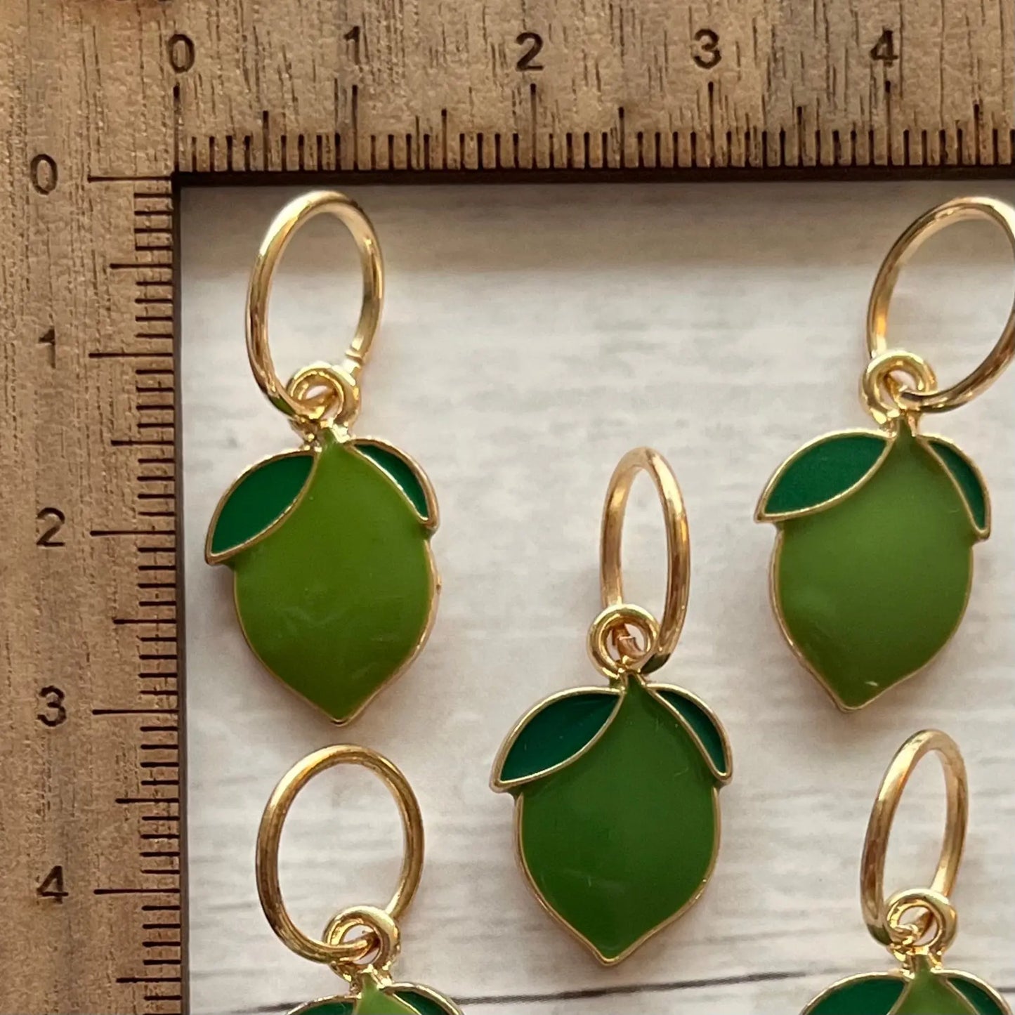 Lime Strikkemarkør M-L Sjøgren