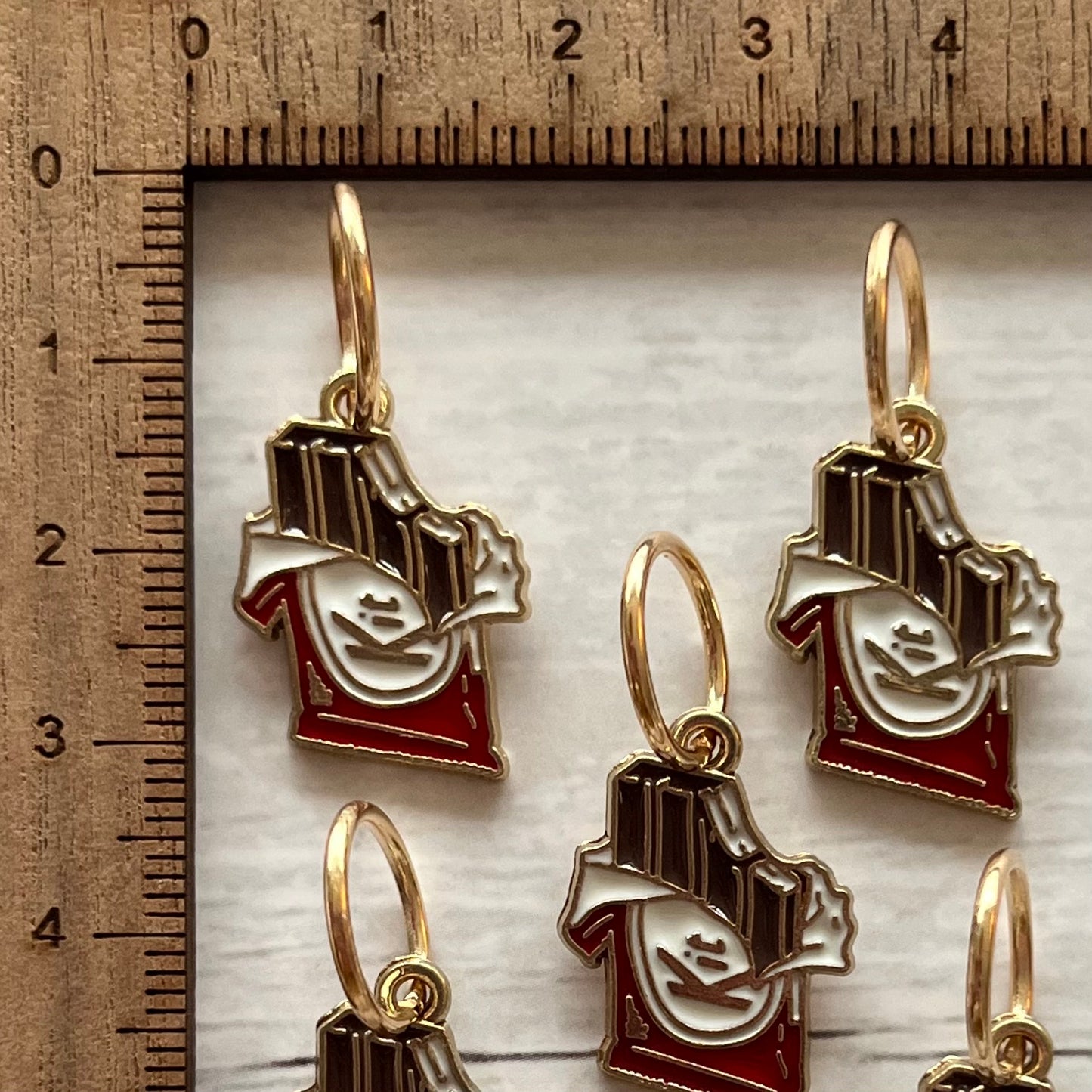 Chokoladebar Strikkemarkør