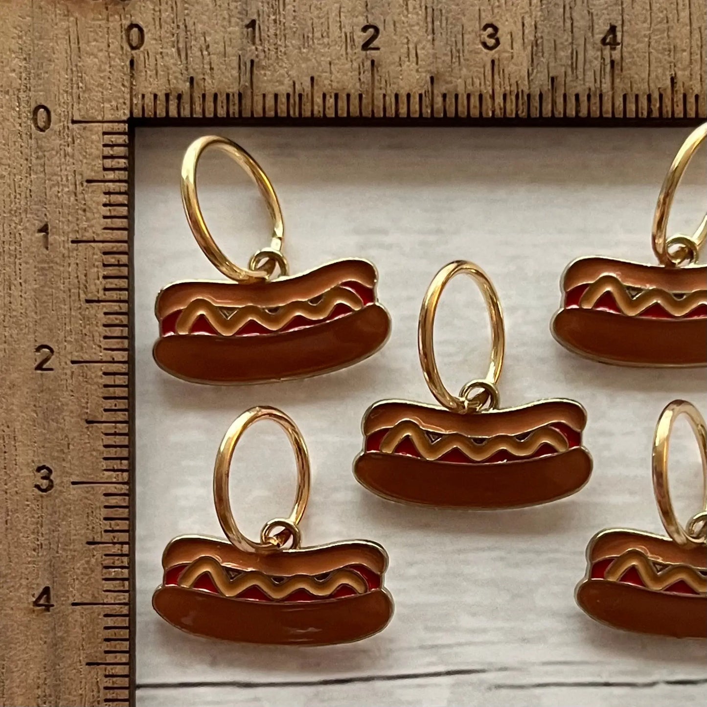 Hotdog Strikkemarkør M-L Sjøgren