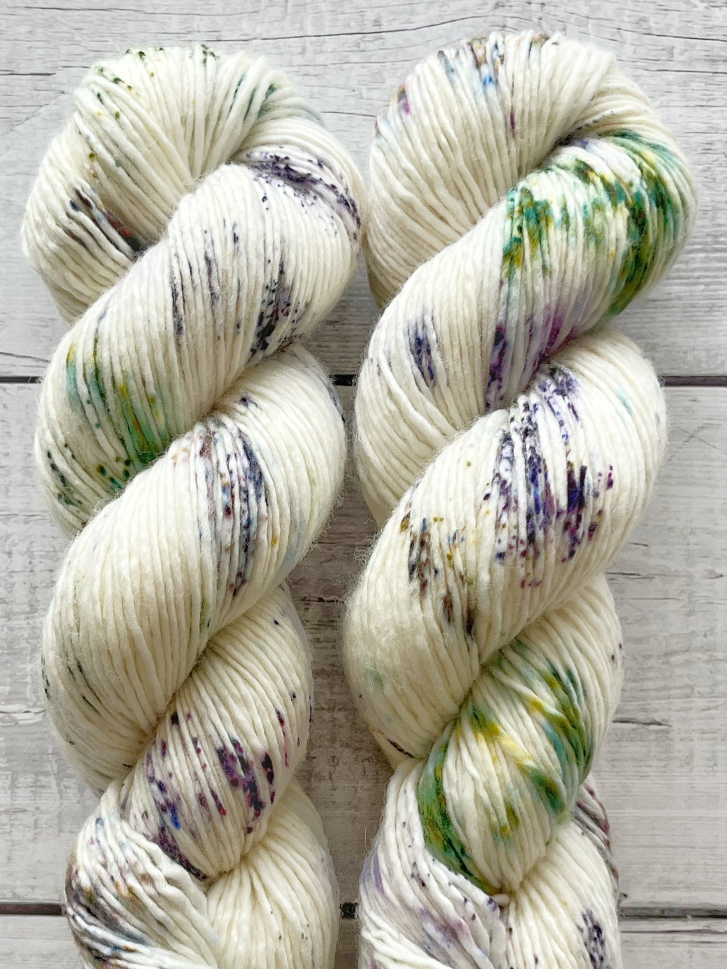 Single Merino DK, Hyacinth M-L Sjøgren Håndfarvet Garn