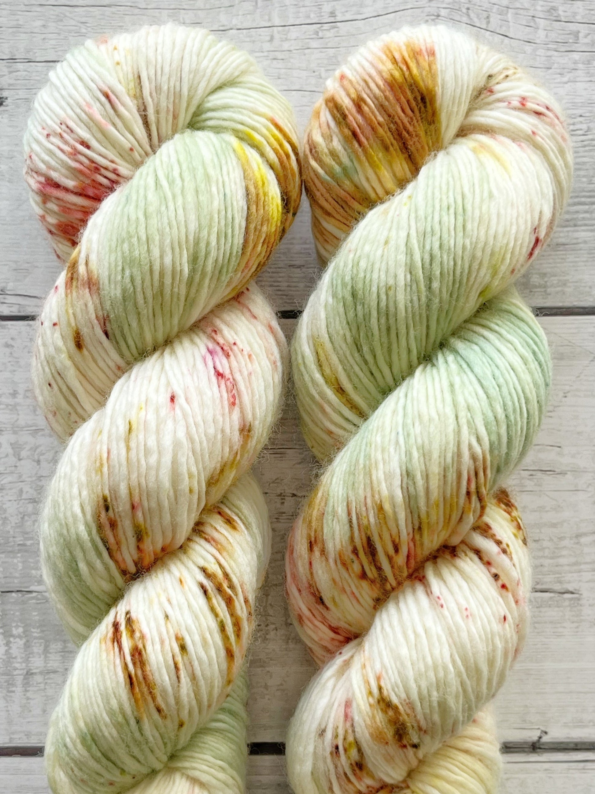 Single Merino DK, Pistachio Sorbet M-L Sjøgren Håndfarvet Garn