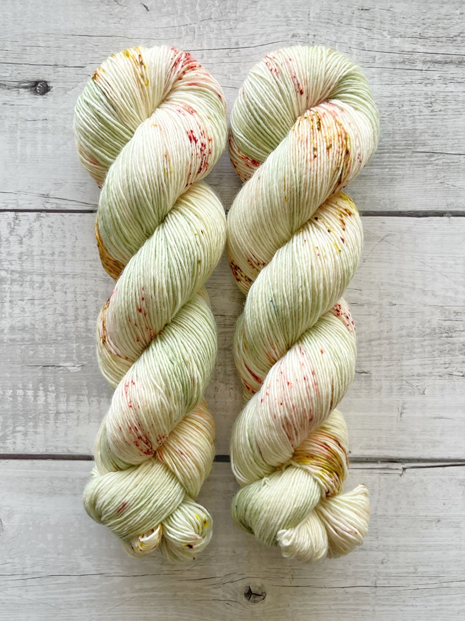 Single Merino, Pistachio Sorbet M-L Sjøgren Håndfarvet Garn
