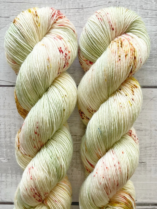 Single Merino, Pistachio Sorbet M-L Sjøgren Håndfarvet Garn