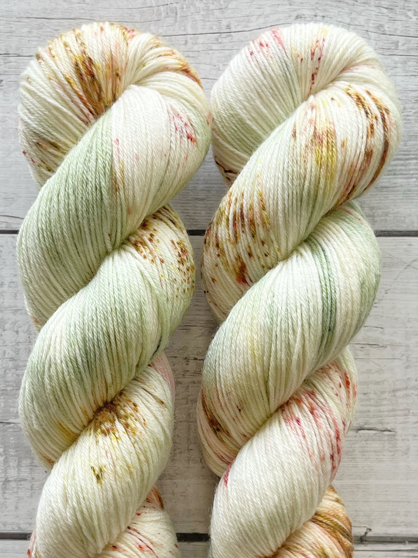 Merino Bamboo, Pistachio Sorbet M-L Sjøgren Håndfarvet Garn