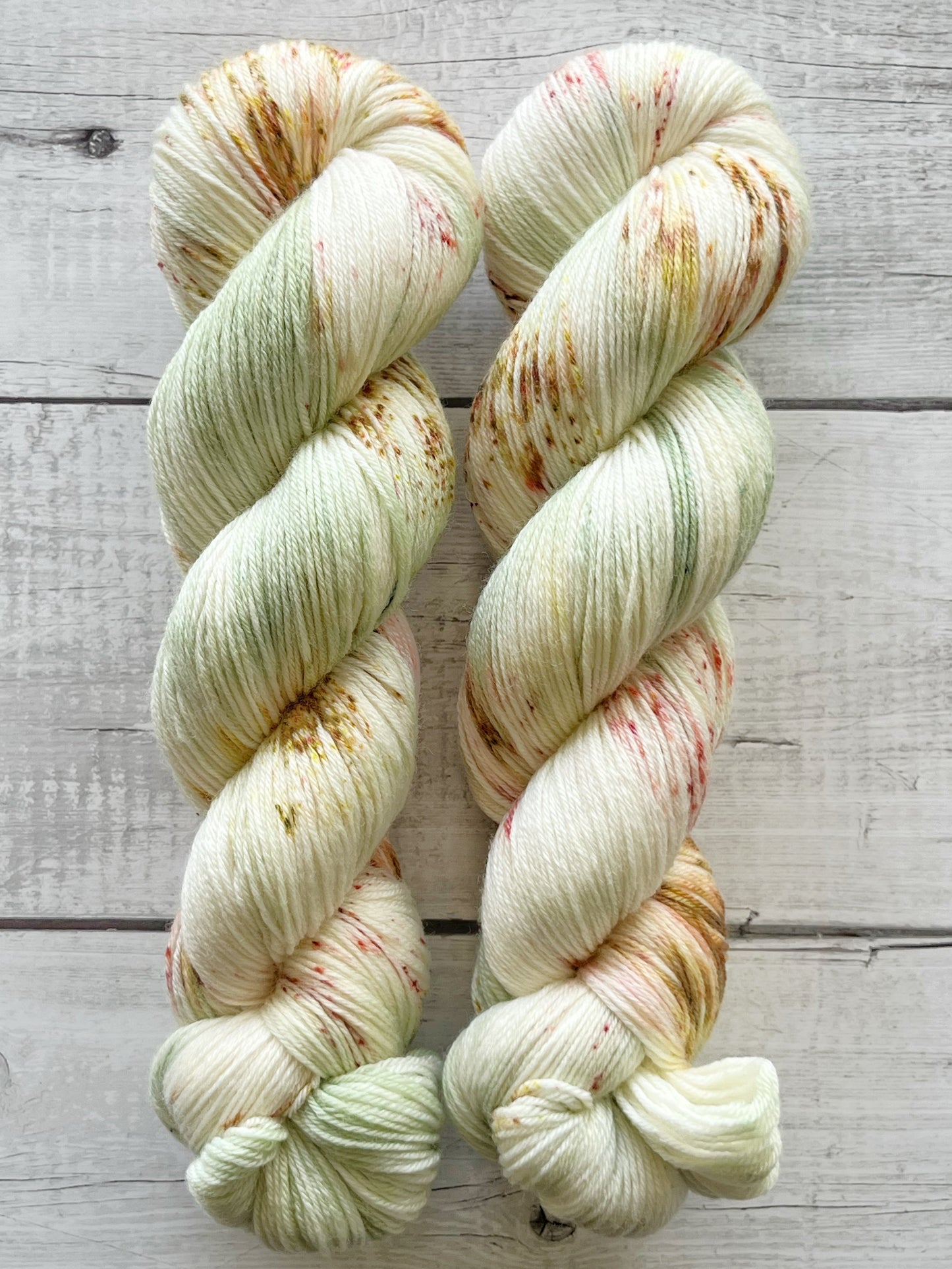 Merino Bamboo, Pistachio Sorbet M-L Sjøgren Håndfarvet Garn
