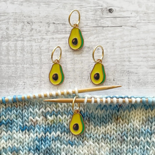 Avocado Strikkemarkør M-L Sjøgren Maskemarkører