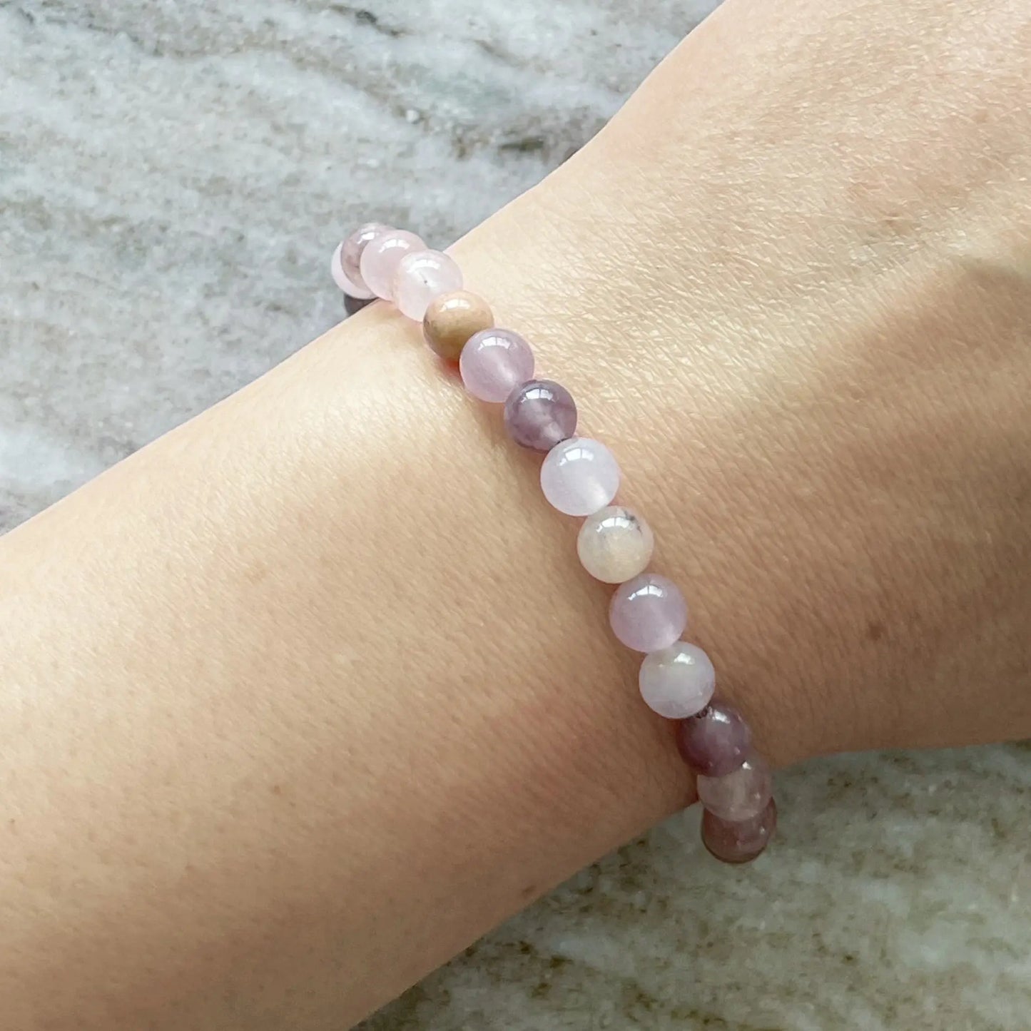 Lavendel Kvarts Armbånd M-L Sjøgren Armbånd