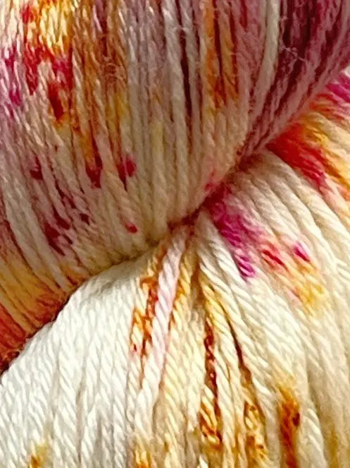 Merino Bamboo, Pink Sunset M-L Sjøgren Håndfarvet Garn