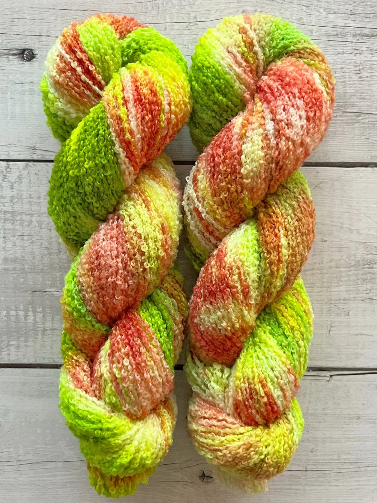 Merino Bouclé, Candy Melon M-L Sjøgren