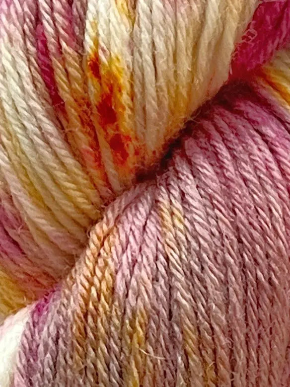 Peruvian Highland, Pink Sunset M-L Sjøgren Håndfarvet Garn