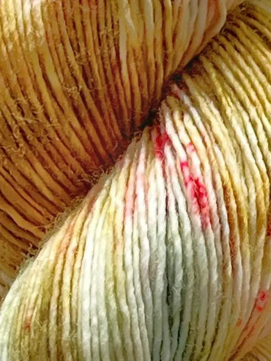 Single Merino, Honey Blossom M-L Sjøgren Håndfarvet Garn