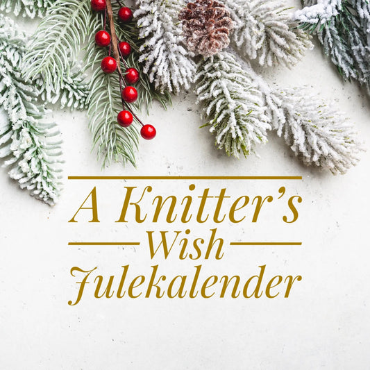 Julekalender - A Knitter's Wish M-L Sjøgren Håndfarvet Garn