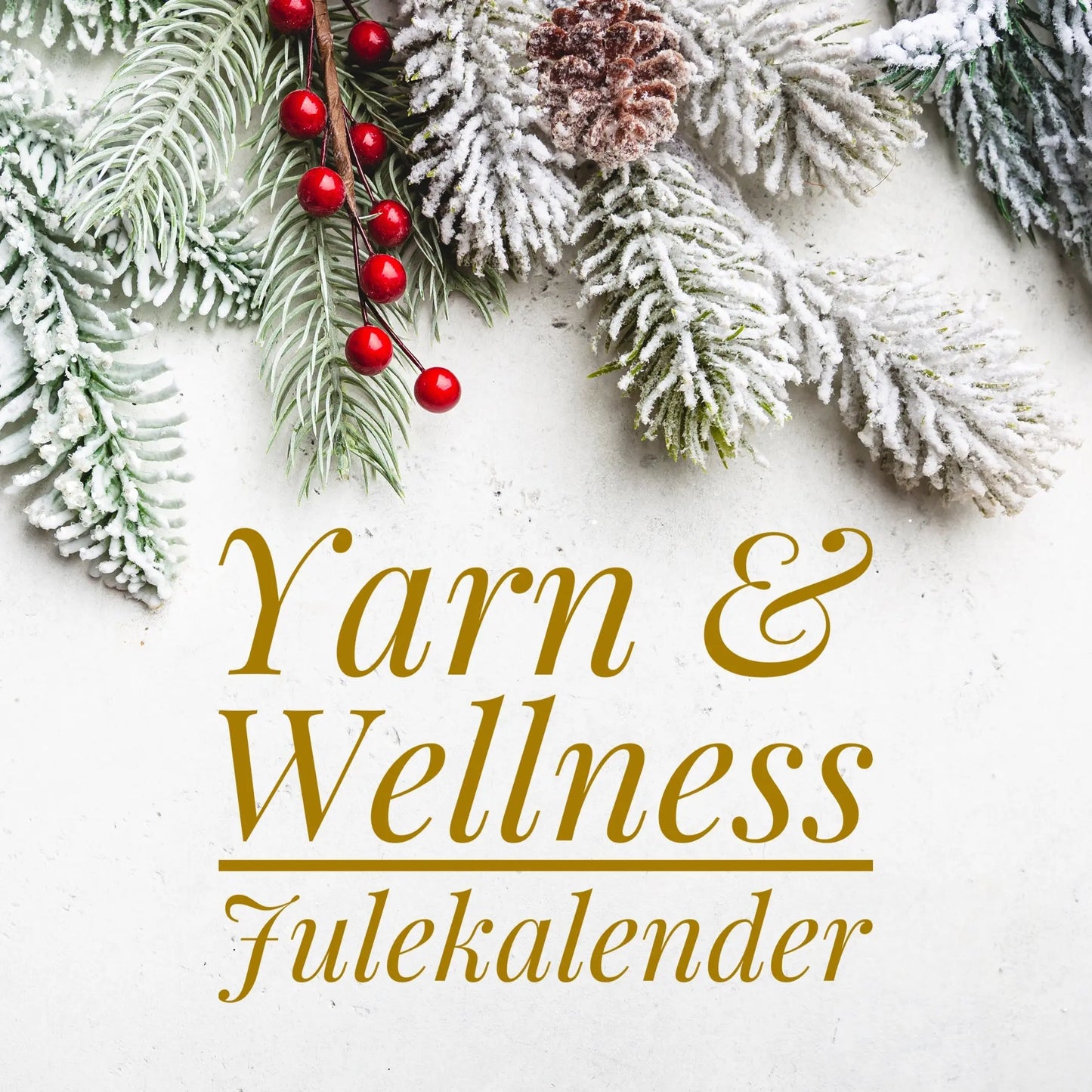 Julekalender - Yarn & Wellness M-L Sjøgren Håndfarvet Garn