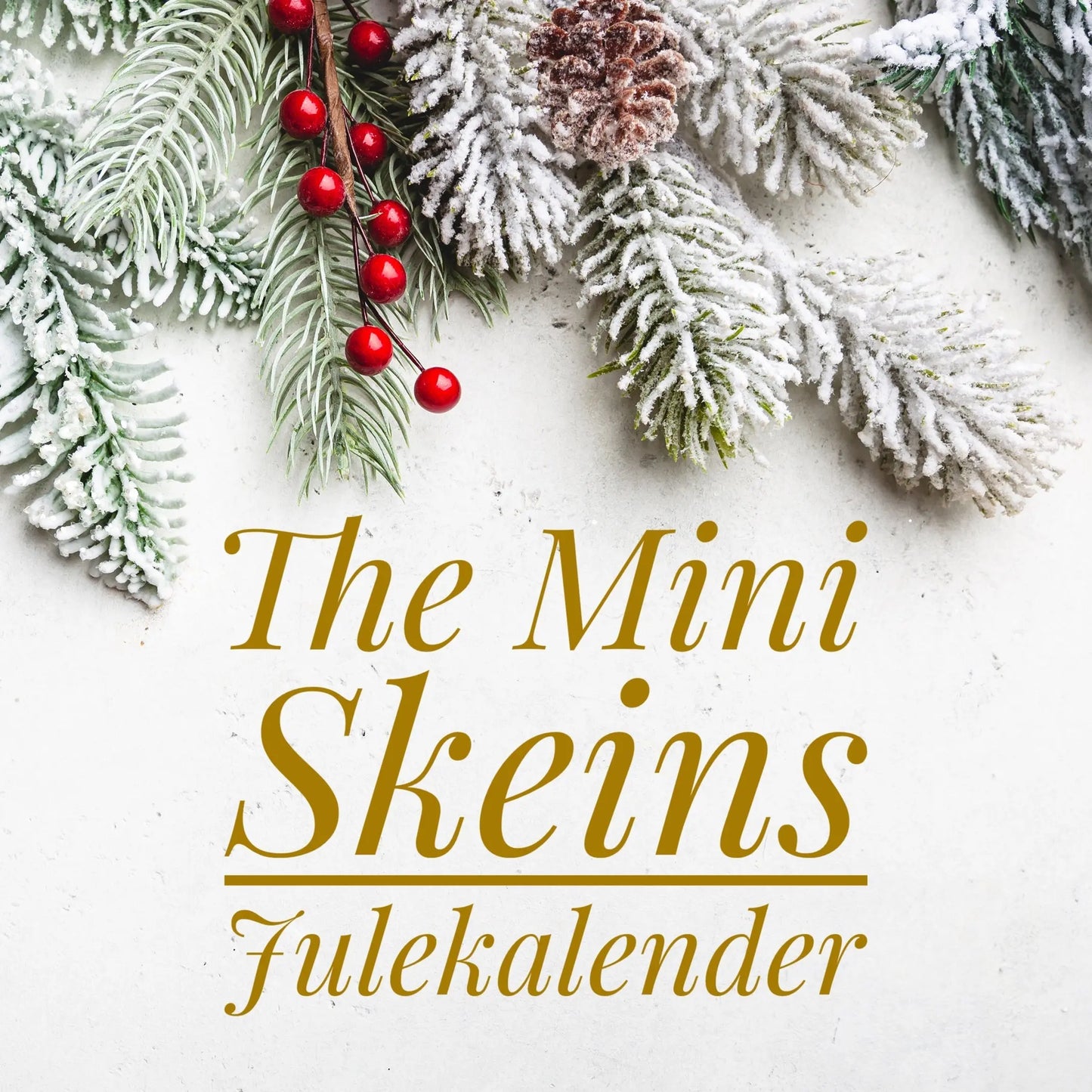 Julekalender - The Mini Skeins M-L Sjøgren Håndfarvet Garn