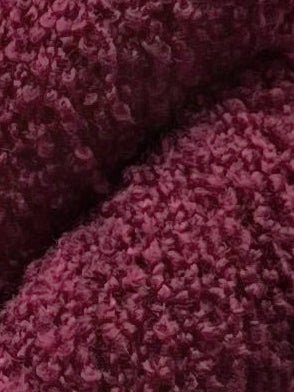 Merino Bouclé, Deep Berry