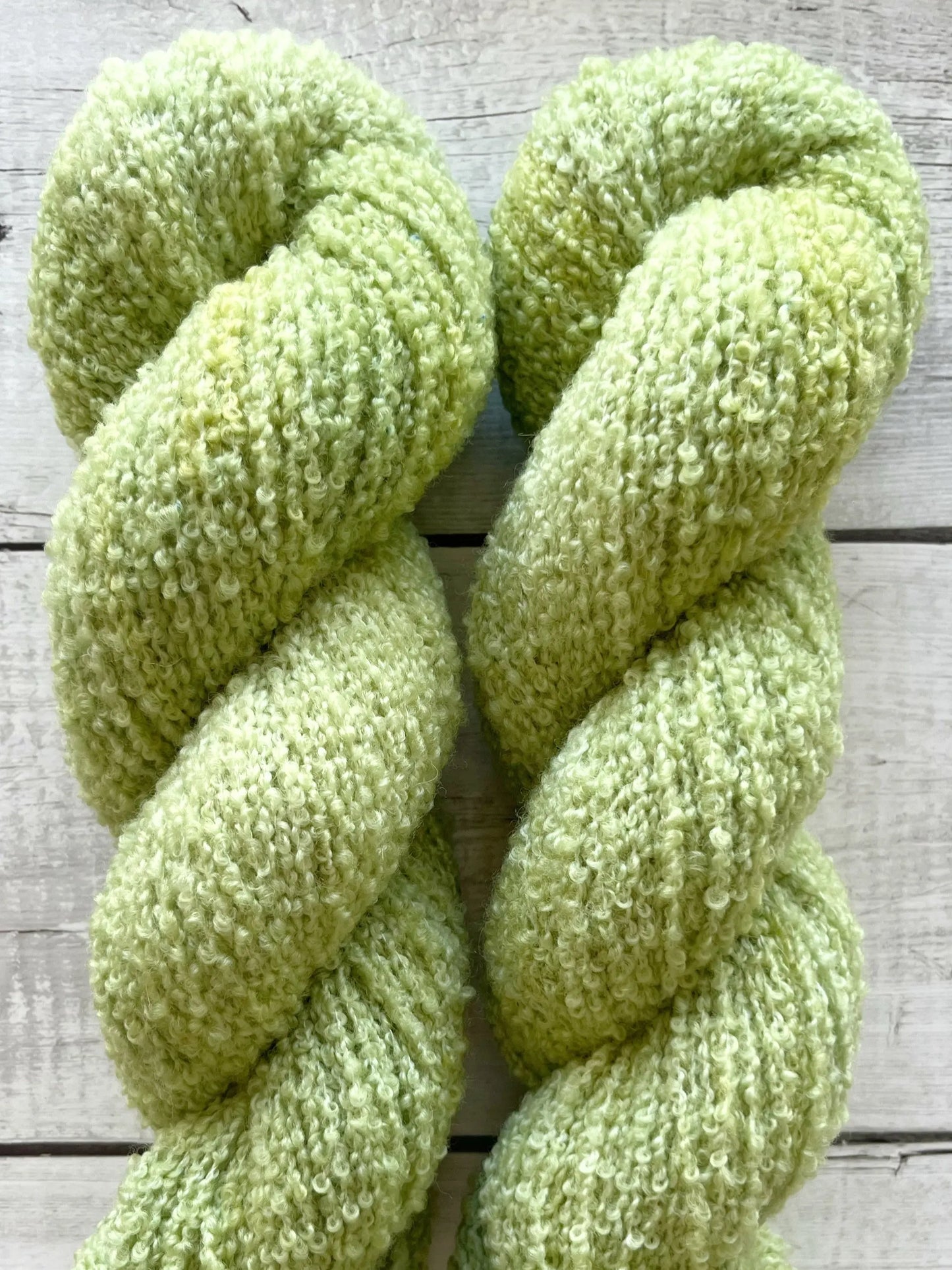 Merino Bouclé, Pistachio M-L Sjøgren