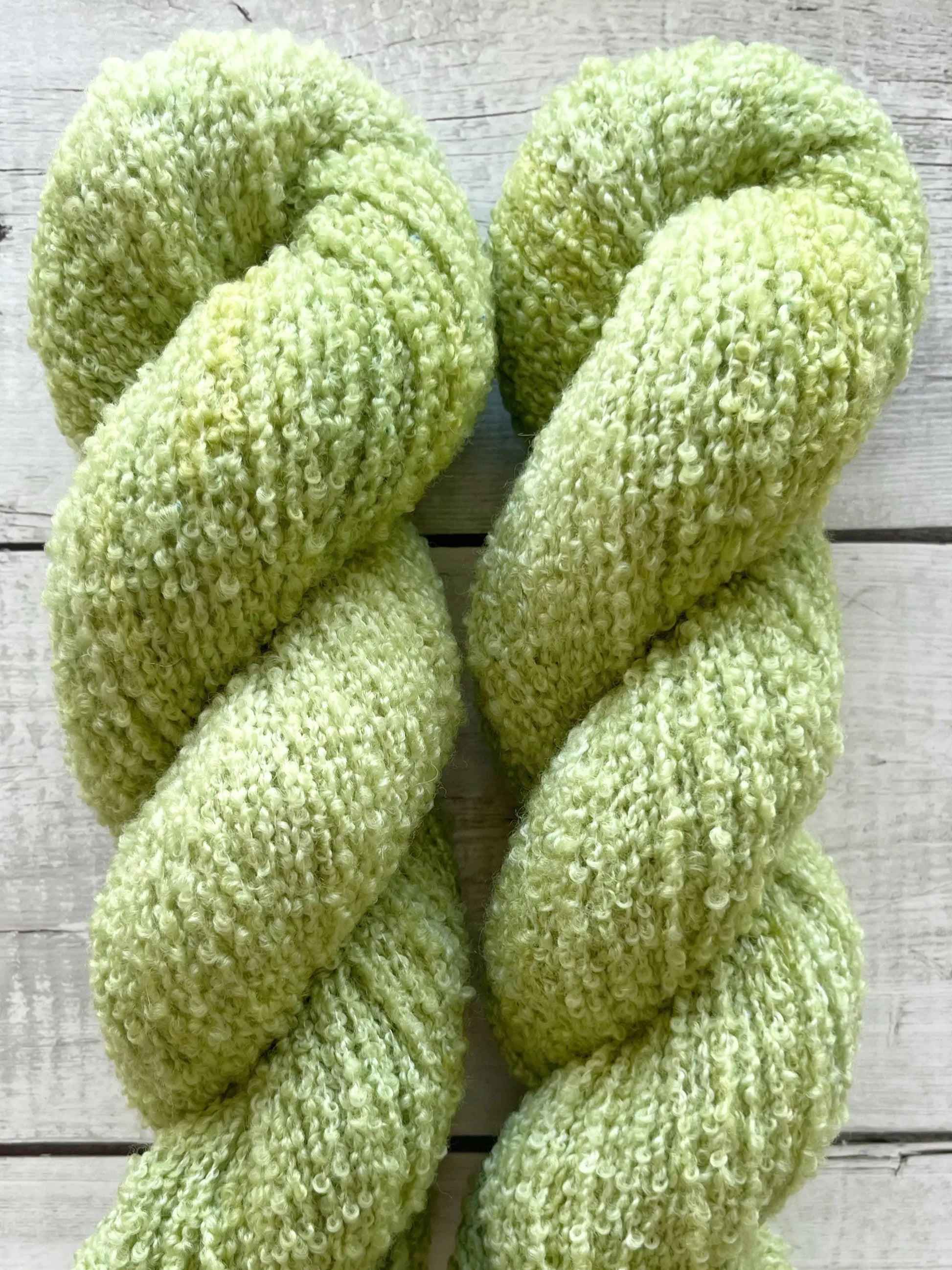 Merino Bouclé, Pistachio M-L Sjøgren