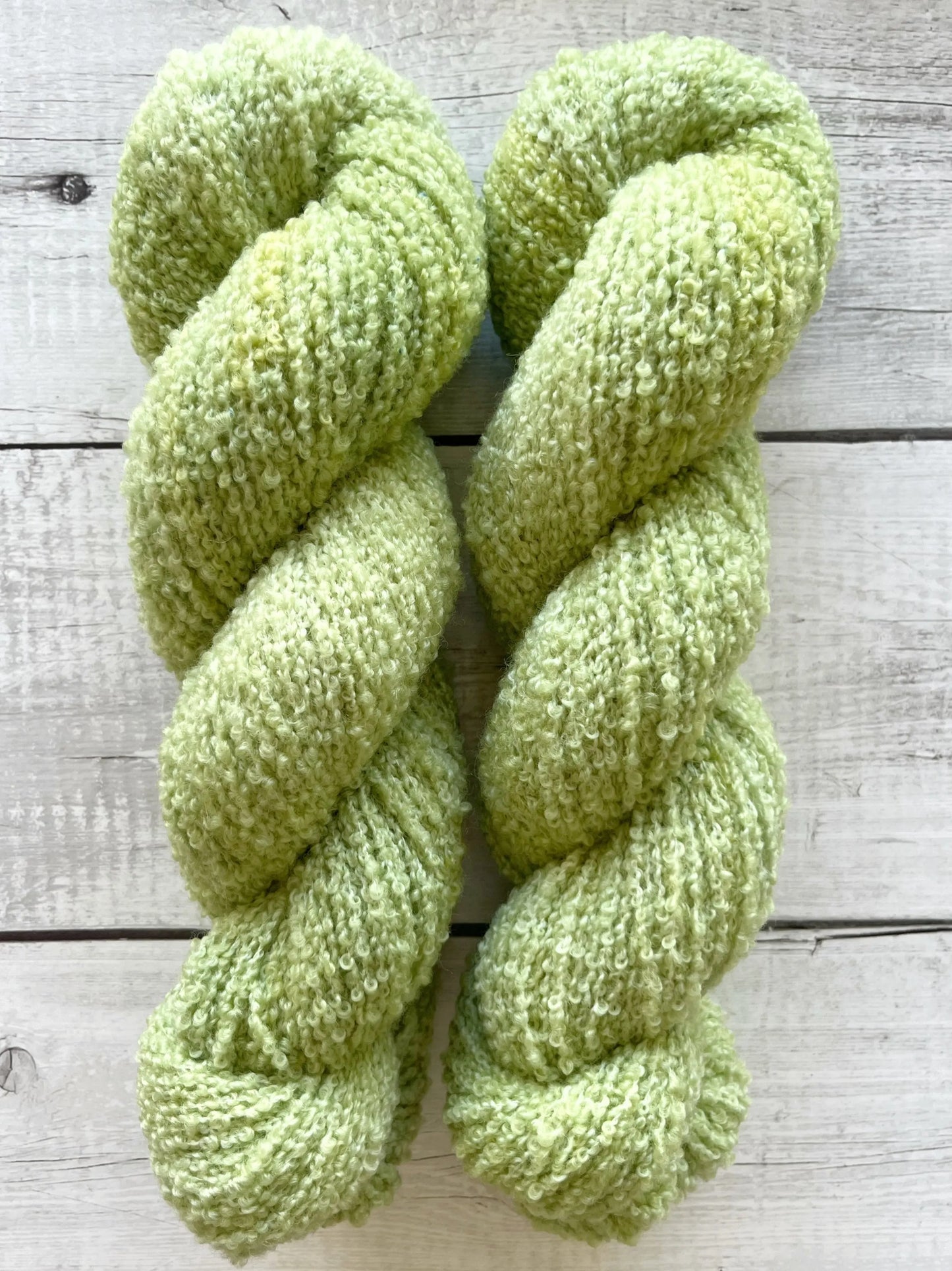 Merino Bouclé, Pistachio M-L Sjøgren
